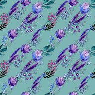 Seamless Floral Pattern N570
