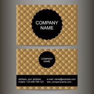 stylish colorful business card N4