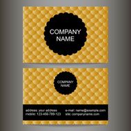 stylish colorful business card N5