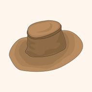 Fishing hat theme elements N9