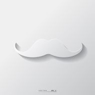 Hipster moustaches icon N2