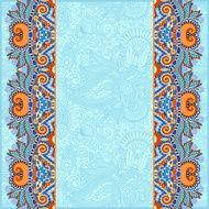 background with flower ribbon stripe pattern