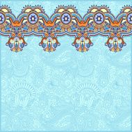 ornamental background with flower ribbon N3