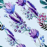 Seamless Floral Pattern N571