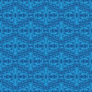 Blue seamless pattern N7