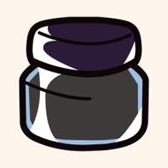 eye liner and eyeshadow theme elements vector eps N26