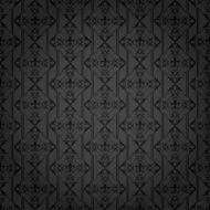 Black Wallpaper Pattern Vintage for Design N2