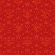 Red Wallpaper Vector image Retro