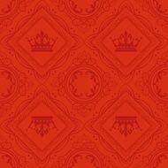 Old Wallpaper for Design Red