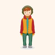 boy man cartoon theme elements N256