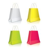 Shopping package colorful set