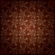 Flowers baroque background
