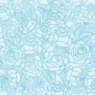 vector pattern with roses N3