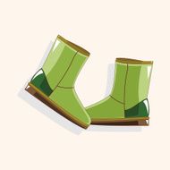 shoes boot style theme elements N15