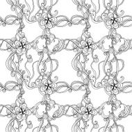seamless pattern with butterflies N5