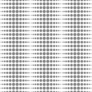 Vector halftone seamless pattern Abstract dotted black and white background
