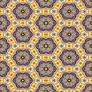 Tile of colorful Rock and bead Seamless background