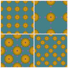 Set of geometric pattern N5