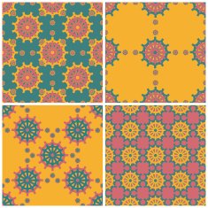 Set of geometric pattern N6