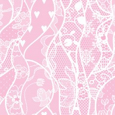 Lace seamless pattern with flowers N36