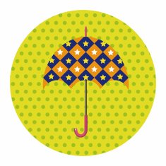 Umbrella theme elements vector eps N75