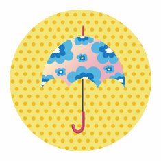 Umbrella theme elements vector eps N79