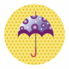 Umbrella theme elements vector eps N81