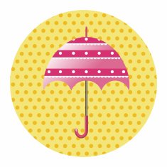Umbrella theme elements vector eps N82