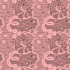 Lace seamless pattern with flowers N39