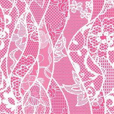 Lace seamless pattern with flowers N41