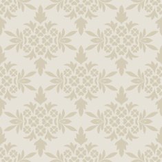 Pattern seamless damask Vintage vector illustration background
