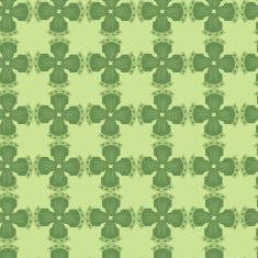 Seamless geometric floral pattern N12
