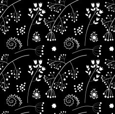 Flowers seamless pattern N24