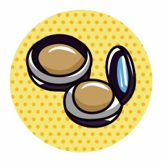 cosmetics theme elements vector eps N15