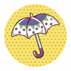 Umbrella theme elements vector eps N84