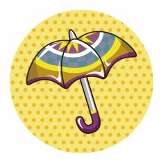 Umbrella theme elements vector eps N90
