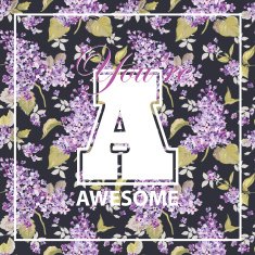 Vintage Flowers Graphic Design - for t-shirt fashion prints N2