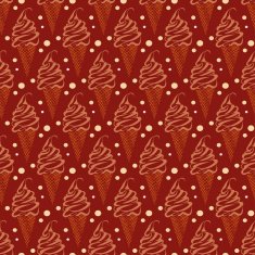 Ice Cream seamless pattern N8