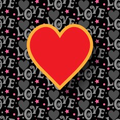 Frame Happy Valentines Day N22