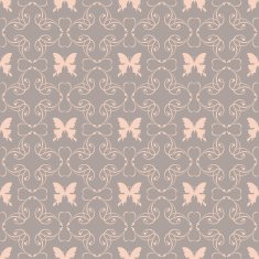Retro Wallpaper Seamless Pattern N9