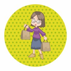 shopper theme elemets vector eps N41