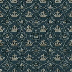 Wallpaper Seamless Pattern Vintage style N25