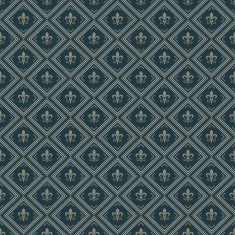 Wallpaper Seamless Geometric Pattern Royal N7
