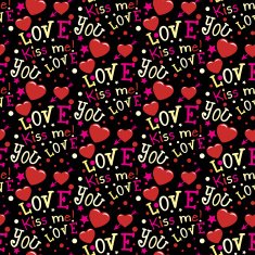Heart love seamless pattern N51