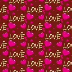 Heart love seamless pattern N58