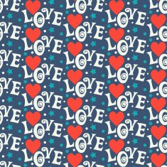 Heart love seamless pattern N63