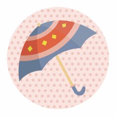 Umbrella theme elements vector eps N97