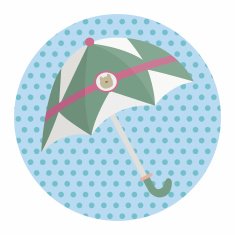 Umbrella theme elements vector eps N99
