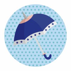 Umbrella theme elements vector eps N101