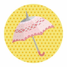 Umbrella theme elements vector eps N102